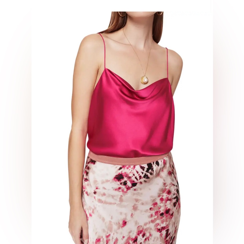 Cami NYC The Axel Camisole Fuchsia Pink Medium M